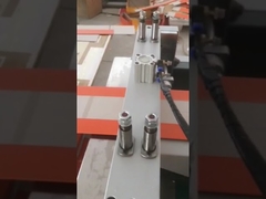 Machine à double revêtement LY-1000BBJ pour plier les bords des deux côtés d'une boîte rigide ou d'une bordure intérieure