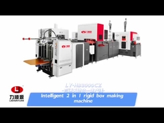 Machine à faire des boîtes rigides entièrement automatique