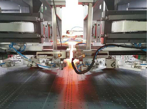 Système de commande PLC Machine automatique de fabrication de boîtes en papier avec papier de face Taille 700420300 et 1206080 mm pour la production