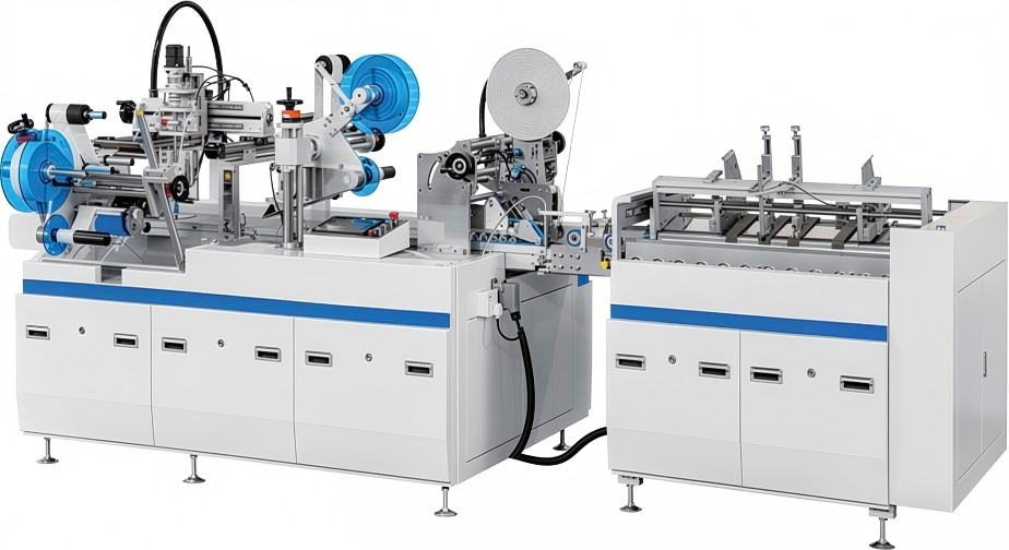 Machine d'application de ruban adhésif double face multifonction LY-600SFT-3 pour boîtes pliantes Équipement de fabrication de boîtes cadeaux Machine de collage de ruban adhésif pour boîtes