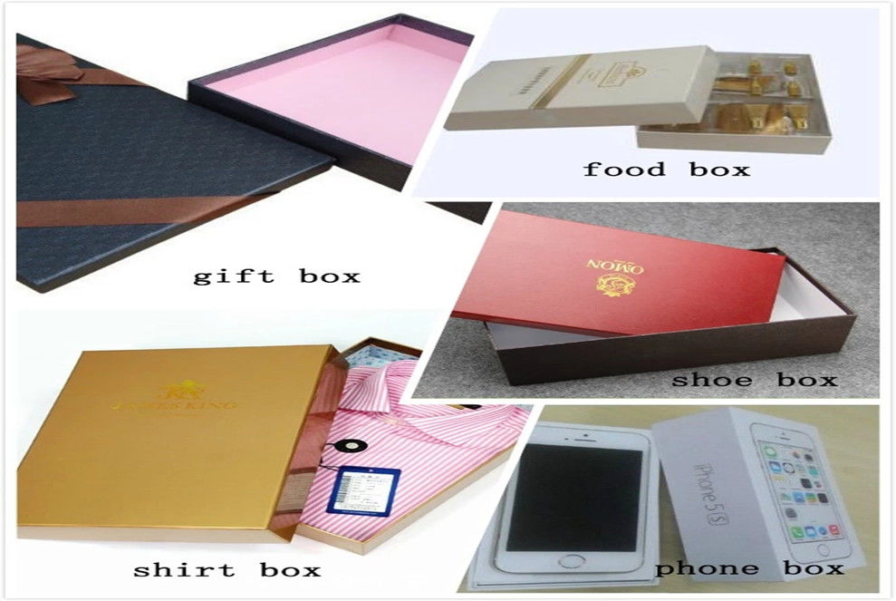 Machine de fabrication de boîtes rigides en carton combinée à un système de contrôle PLC fournissant des solutions d'emballage et de fabrication de boîtes