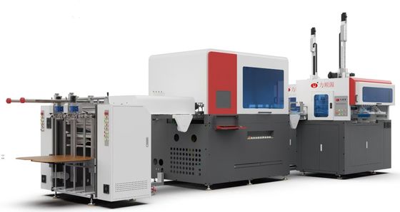 LY- HB3000CZ Intelligent 2 en 1 Machine de fabrication de boîtes rigides, machine de fabrication de cadeaux haut de gamme, machine de fabrication de boîtes rigides