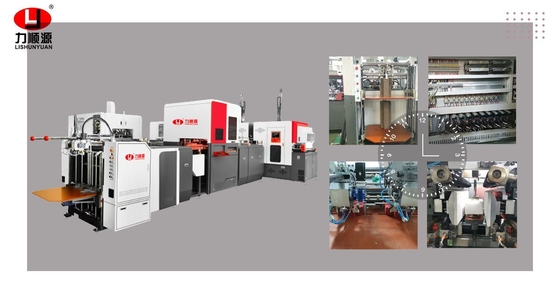 Machine à fabriquer des boîtes rigides 2 en 1 entièrement automatique, multifonctionnelle et intelligente à grande vitesse