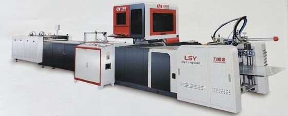 LY 485C PK Système de mise en caisse entièrement automatisé par vision artificielle Ligne automatique Machine de formage de boîtes automatique