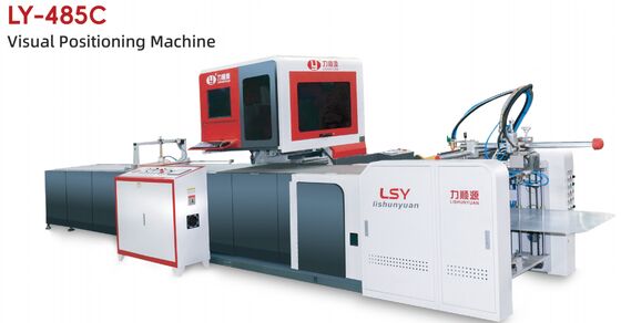 Machine de positionnement visuel pour le positionnement de la boîte cadeau premium haute précision