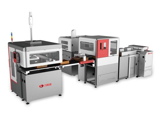 LY-1200CM ligne de production de boîtes rigides intelligentes à grande vitesse 20-30 pièces/min