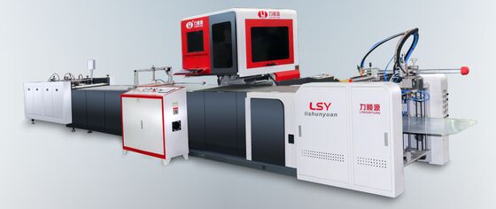 Système d'emballage de boîtes entièrement automatisé de vision automatique pour boîtes de téléphones portables, boîtes de gâteaux lunaires, boîtes de thé