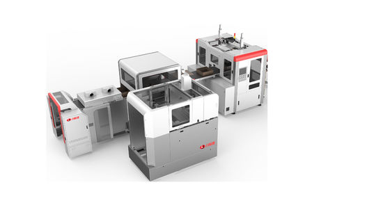 La machine rigide intelligente de fabrication de cartons de la grande vitesse 35-45pcs/min de LY-HB2500CK pour le maquillage/bijoux/vin enferme dans une boîte la fabrication